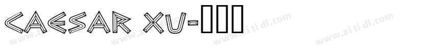 Caesar Xu字体转换